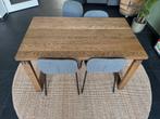 Mörbylånga Eettafel 140x85 met 4x Karlpetter stoelen, Huis en Inrichting, Ophalen, Gebruikt, Rechthoekig, 50 tot 100 cm
