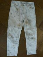 Witte jeans broek met vage bloem SO SOIRE maat S 36, Kleding | Dames, Broeken en Pantalons, So Soire, Overige kleuren, Ophalen of Verzenden
