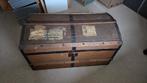 Vintage reiskist, hutkoffer, scheepskist, Ophalen, Gebruikt, 50 tot 100 cm, 50 tot 75 cm