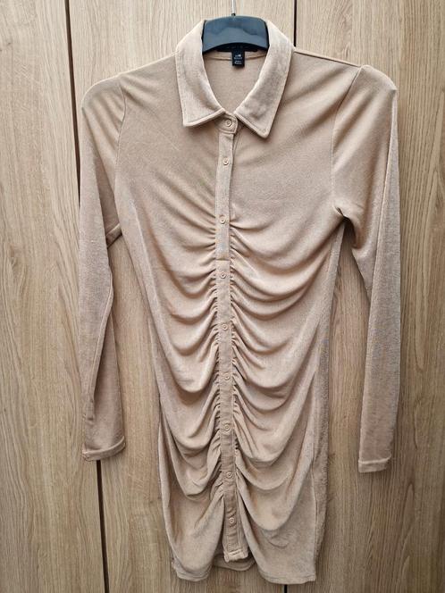 NIEUW Halflange jurk beige mt 40 Amisu, Kleding | Dames, Jurken, Nieuw, Maat 38/40 (M), Beige, Ophalen