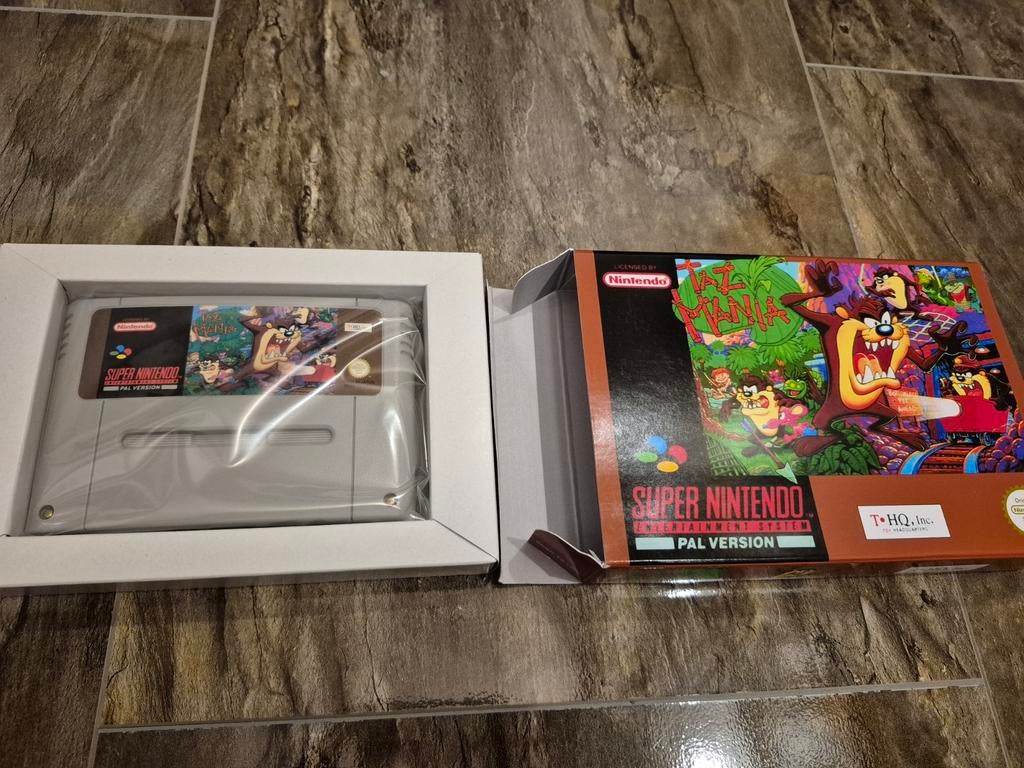 Super Nintendo snes spel tazmania, Spelcomputers en Games, Games | Nintendo Super NES, Ophalen of Verzenden