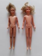 oude Skipper quick curl Mattel 2 poppen Barbie zusje, Gebruikt, Ophalen of Verzenden