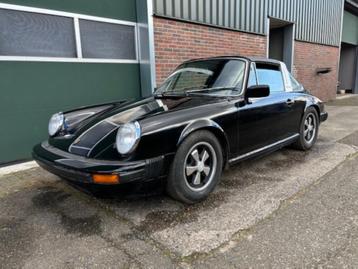 Porsche 911S 2.7 Targa 1976 zwart & div. klassieke Porsches beschikbaar voor biedingen