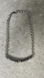 Pimps & Pearls choker, staal met edelsteen.. nieuw!, Overige materialen, Nieuw, Ophalen of Verzenden, Met edelsteen