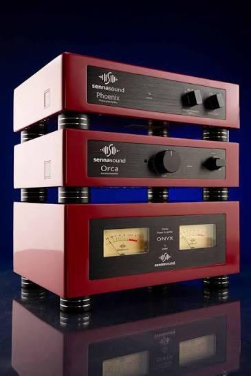 Sennasound eindversterker onyx, Audio, Tv en Foto, Stereo-sets, Zo goed als nieuw, Overige merken, Ophalen of Verzenden