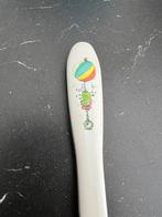 Baby lepel ikke rups mepal rosti wit groen rvs Rabobank, Ophalen of Verzenden, Gebruikt, Rvs of Chroom, Los bestek