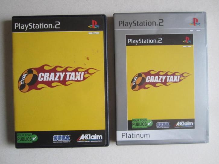 Crazy Taxi PS2 Playstation 2, Spelcomputers en Games, Games | Sony PlayStation 2, Zo goed als nieuw, Racen en Vliegen, 1 speler