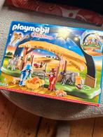 Kerststal playmobil, Kinderen en Baby's, Speelgoed | Playmobil, Ophalen of Verzenden, Zo goed als nieuw