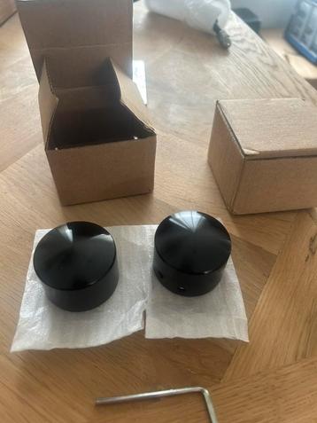 Axel nuts / as moer doppen voor Harley en andere motoren beschikbaar voor biedingen