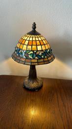 Glas in Lood Tafellamp - 36cm, Huis en Inrichting, Lampen | Tafellampen, Ophalen, Glas in lood, Minder dan 50 cm, Glas