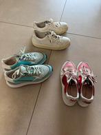 mooie dames schoenen rood /aqua blauw/ witte, Kleding | Dames, Schoenen, Ophalen, Zo goed als nieuw, Sneakers of Gympen