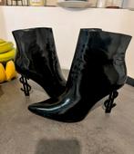 Enkellaarsjes Maat 41 Lakleer Nieuw (YSL Opyum inspired), Kleding | Dames, Schoenen, Zwart, Lage of Enkellaarzen, Nieuw, Ophalen of Verzenden