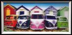Wanddecoratie - VW Bus beach 3D portret 53 cm x 26 cm x 2 cm, Huis en Inrichting, Woonaccessoires | Wanddecoraties, Nieuw, Ophalen