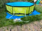 Opzet zwembad Exit toys, Tuin en Terras, Zwembaden, Ophalen, Rond, Zo goed als nieuw, Opzetzwembad