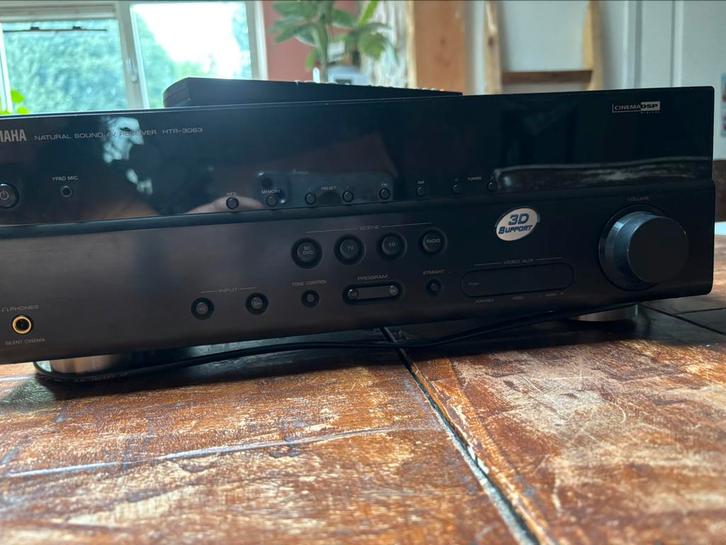 Yamaha av receiver HTR-3063, Audio, Tv en Foto, Versterkers en Receivers, Zo goed als nieuw, Stereo, 120 watt of meer, Yamaha