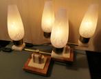 Een paar antieke tafel/schoorsteenlampen ., Ophalen