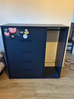Kledingkast donker blauw IKEA, Ophalen, 100 tot 150 cm, Zo goed als nieuw, 150 tot 200 cm