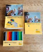 Cuboro Kreativ Denken, boek met kaartenbak voor knikkerbaan, Ophalen of Verzenden