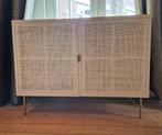 Rotan dressoir buffetkast merk maison du monde, Huis en Inrichting, Kasten | Dressoirs, Ophalen, Zo goed als nieuw, Grenenhout
