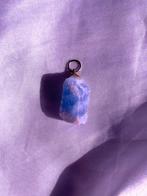 Ruwe blauwe calciet hanger | Edelsteen, Sieraden, Tassen en Uiterlijk, Edelstenen, Ophalen, Zo goed als nieuw