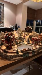 Kerstdorp skiwonderland defect poppetjes kapot, Diversen, Kerst, Ophalen of Verzenden