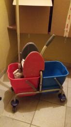 Dweilwagen inclusief stok met dweil, Ophalen, Dweilemmer, -bak, of -wagen