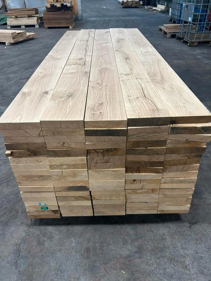 Eiken planken te koop. Geschaafd 250x20x4  cm kd, Doe-het-zelf en Verbouw, Hout en Planken, Nieuw, Plank, Eiken, 250 tot 300 cm