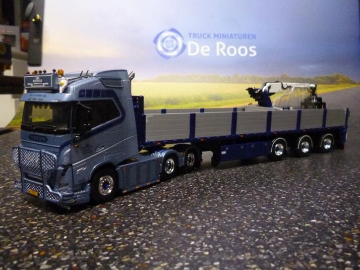 WSI Volvo FH5 Jan Rietveld met certificaat, Hobby en Vrije tijd, Modelauto's | 1:50, Nieuw, Bus of Vrachtwagen, Wsi, Ophalen of Verzenden