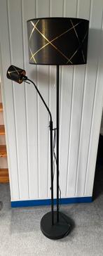 Vloerlamp met leeslamp, Huis en Inrichting, Lampen | Vloerlampen, Ophalen, Zo goed als nieuw, 150 tot 200 cm
