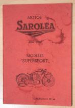 Onderdelenboekje Sarolea oldtimer kopklepper., Ophalen of Verzenden, Gebruikt