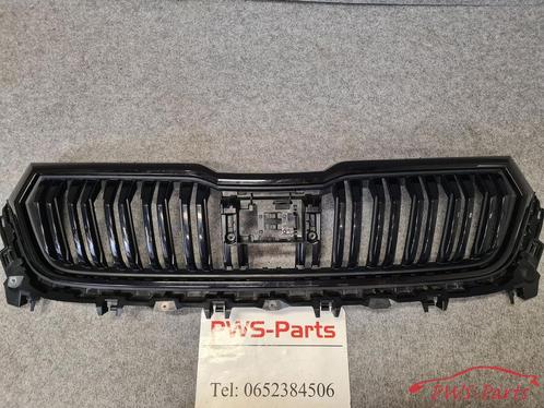 SKODA KODIAQ GRILL ZWART ORIGINEEL, Auto-onderdelen, Overige Auto-onderdelen, Skoda, Gebruikt, Ophalen of Verzenden