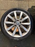 4x Golf 7 velgen + 2 banden MOET DIT WEEKEND WEG, Ophalen, Gebruikt, Banden en Velgen, 17 inch