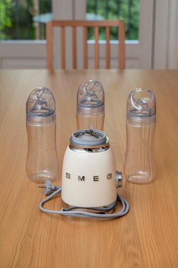 SMEG Retro Cream Mini Blender PBF01CREU + 1 extra bottle beschikbaar voor biedingen