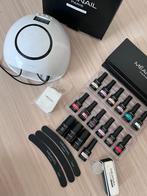 Meanail Paris Gellak Set - Compleet!, Overige kleuren, Ophalen of Verzenden, Zo goed als nieuw, Handen en Nagels