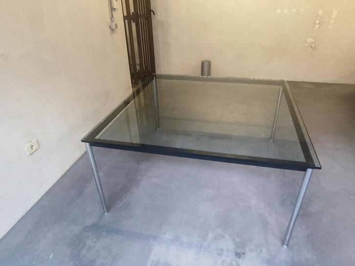 Cassina Le Corbusier LC-10 eettafel, Huis en Inrichting, Tafels | Eettafels, Gebruikt, 100 tot 150 cm, 100 tot 150 cm, Vijf personen of meer