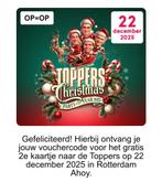 Toppers Christmas - 2e kaartje gratis, Twee personen