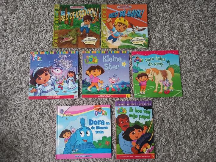Speelgoed kinderboeken Dora en Diego, Boeken, Kinderboeken | Kleuters, Gelezen, Ophalen of Verzenden