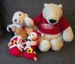 Coca Cola Kerst Beren Knuffels, Ophalen of Verzenden, Gebruikt