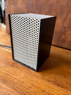 Design Raster Cube Lamp – wit/zwart – Woja Uithoorn jaren 80, Ophalen of Verzenden