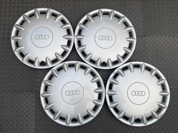 Set originele Audi A2, A3 en A4 wieldoppen 15 inch beschikbaar voor biedingen