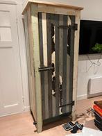 Steigehouten kast D58 B74 H192 moet snel weg, Huis en Inrichting, Kasten | Boekenkasten, Ophalen, Gebruikt, 50 tot 100 cm, 150 tot 200 cm