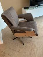 Relaxfauteuil van De Bommel, Huis en Inrichting, Fauteuils, Ophalen, Zo goed als nieuw, Hout