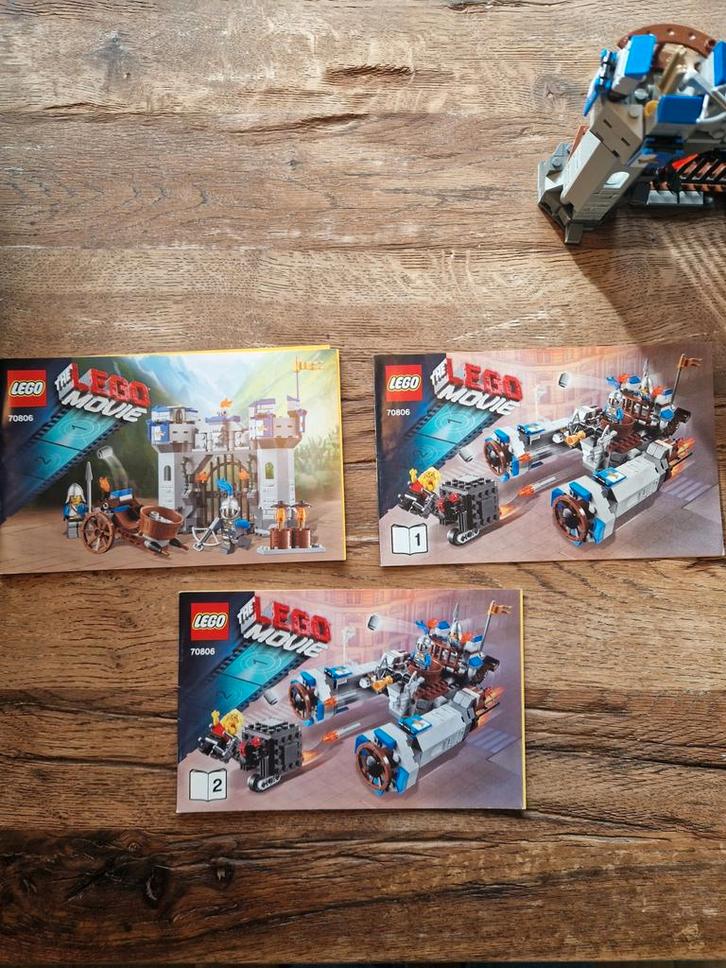 Lego the movie 70806 - kasteelcavalerie - compleet!, Kinderen en Baby's, Speelgoed | Duplo en Lego, Zo goed als nieuw, Lego, Complete set