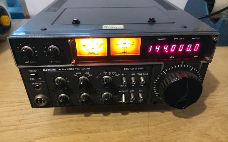 Icom IC-211E 2M All Mode Transceiver, Telecommunicatie, Zenders en Ontvangers, Gebruikt, Zender en Ontvanger, Ophalen of Verzenden