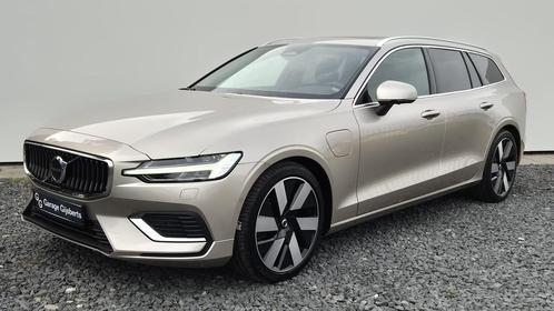 Volvo V60 2.0 T6 Phev AWD Plus Bright Zeer Compleet uitgerus, Auto's, Volvo, Bedrijf, Te koop, V60, 360° camera, 4x4, ABS, Achteruitrijcamera