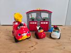 Fisher price little people Brandweerkazerne, 77712, Ophalen of Verzenden, Gebruikt, Speelset, Met geluid