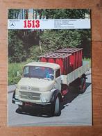 Mercedes-Benz 1513 vrachtwagenbrochure - 1973, Ophalen of Verzenden, Zo goed als nieuw, Mercedes