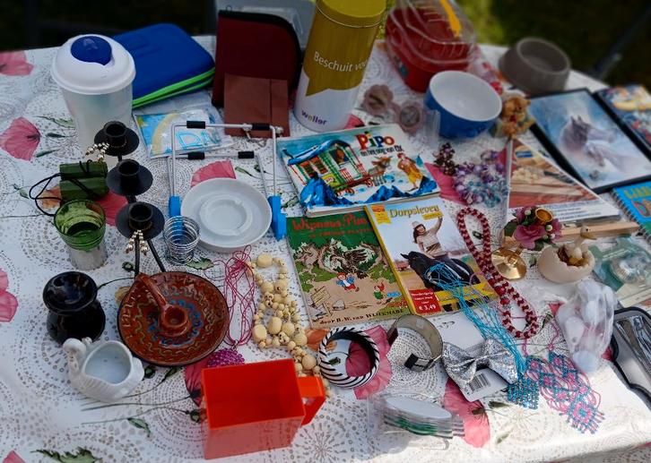 rommelmarkt spullen te koop, Diversen, Rommelmarktspullen, Gebruikt, Ophalen