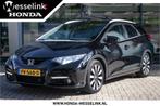 Honda Civic Tourer 1.6D Lifestyle All in rijklaarprijs | Tre, Auto's, Honda, Voorwielaandrijving, Stof, Gebruikt, Zwart