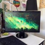 Asus VE248HR monitor 1080p 60hz, Ophalen, VGA, Gebruikt, 60 Hz of minder